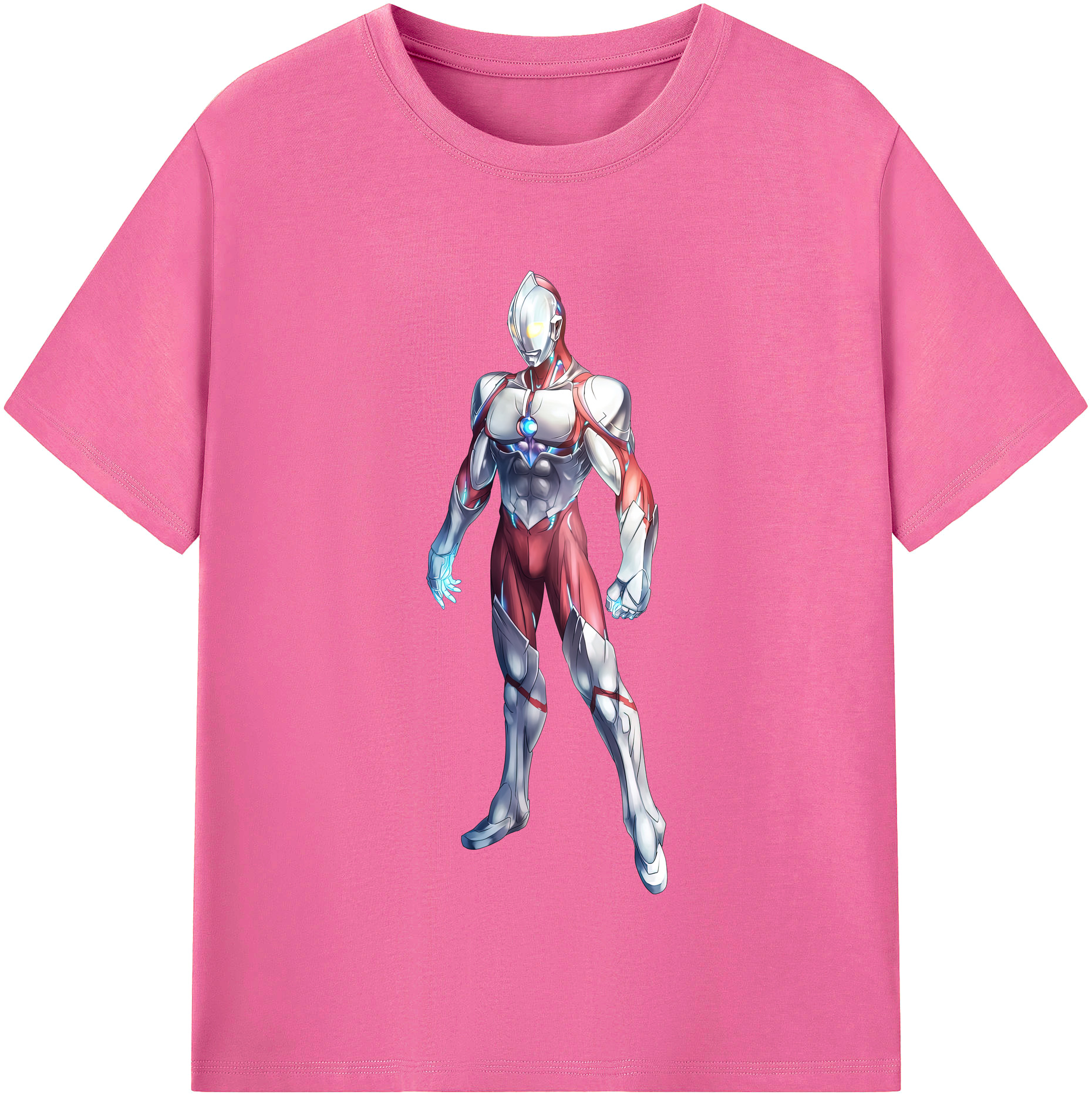 （画像用） ウルトラマン Ultraman レディースカジュアルプリントTシャツ（綿100％）